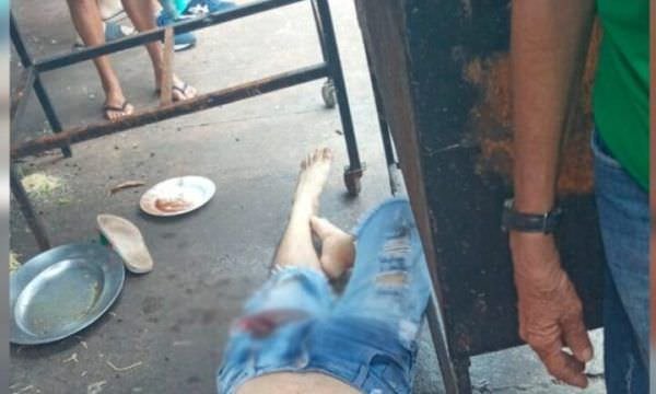 Urgente: homem é assassinado com mais de cinco tiros em churrascaria