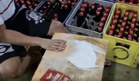 Urgente: quadrilha está vendendo a cerveja mais fuleira como se fosse Brahma; veja vídeos