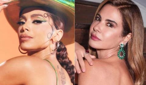 Anitta debocha de Bolsonaro no Superpop, e Luciana Gimenez responde