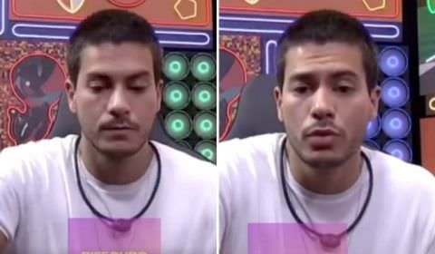 BBB22: Arthur Aguiar surge abatido e faz desabafo: "Me decepcionei muito"