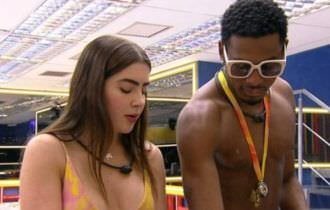 BBB22. Jade e Paulo André discutem durante atividade: “Eu vou embora”