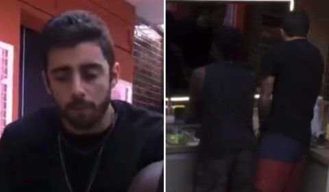 BBB22: Oi? Na Xepa, Douglas e Pedro Scooby comem comida do lixo: "É só lavar"