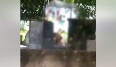 Casal é flagrado fazendo sexo em cemitério