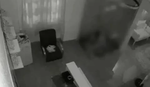 Casal invade loja e aproveita para ‘rapidinha’ durante madrugada. VEJA VÍDEO