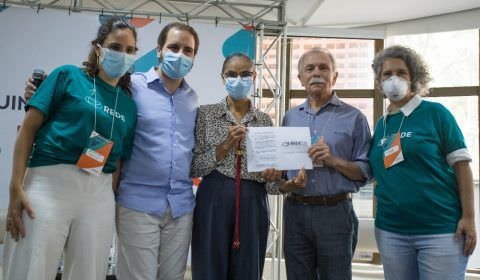 Com presença de Marina Silva, Rede filia Ricardo Galvão e outras lideranças em evento em São Paulo
