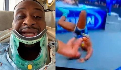 Imagens fortes: astro da WWE quebra pescoço ao vivo