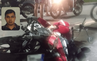 Industriário morre em acidente de moto na Avenida das Flores, em Manaus