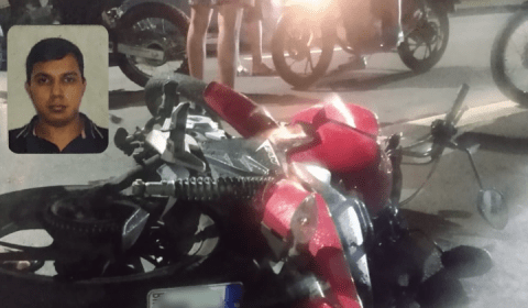 Industriário morre em acidente de moto na Avenida das Flores, em Manaus