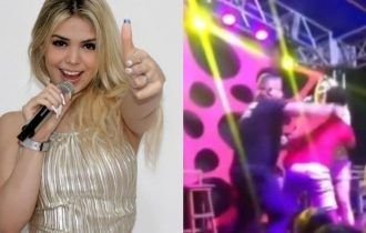 'Rapaz que invadiu o palco não era um fã. Era um cara velho, bêbado e muito louco', diz pai de MC Melody