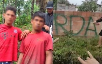 Urgente: mostram membros da facção RDA dominando rivais e área do CV