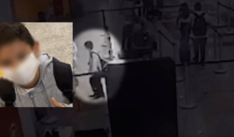 Vídeo mostra como menino de 9 anos conseguiu embarcar de Manaus para São Paulo sem passagem