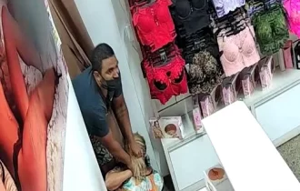 Vídeo: mulher é enforcada ao tentar fugir de estupro dentro de sexshop