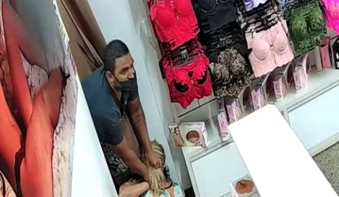 Vídeo: mulher é enforcada ao tentar fugir de estupro dentro de sexshop