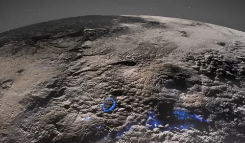 Vulcões de gelo gigantes em Plutão indicam possibilidade de vida no planeta anão