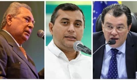 Amazonino lidera; Wilson e Braga empatam em 2º, diz Real Time Big Data