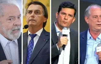 Genial/Quaest: Lula tem 44%; Bolsonaro, 29%; Moro, 6%; Ciro, 5%