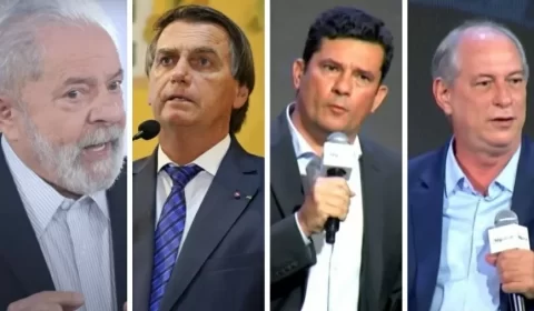 Genial/Quaest: Lula tem 44%; Bolsonaro, 29%; Moro, 6%; Ciro, 5%