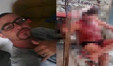 IMAGENS FORTES! Filho agride e quebra a cabeça do próprio pai