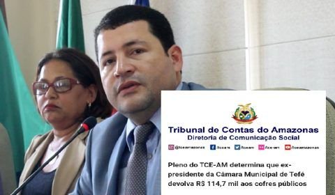 TCE-AM erra e publica condenação inexistente de vereador de Tefé