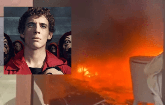 Urgente: apartamento de ator de ‘La Casa de Papel’ é destruído por incêndio; veja vídeo