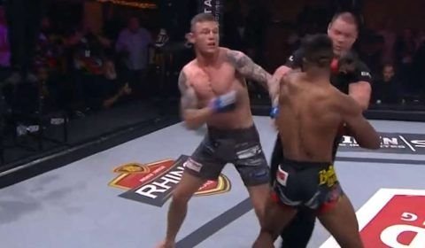 VÍDEO: Árbitro interrompe luta de MMA, mas acaba nocauteado por um golpe brutal