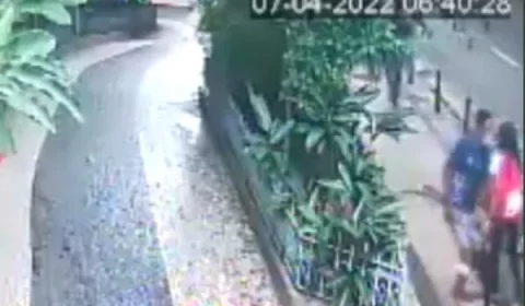 Vídeo: homem tenta beijar à força menina de 12 anos