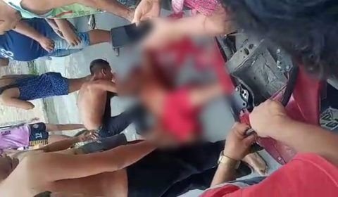 Vídeo: pistoleiro atira e deixa homem ferido na cabeça em Manaus