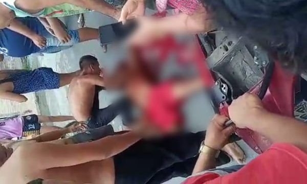 Vídeo: pistoleiro atira e deixa homem ferido na cabeça em Manaus