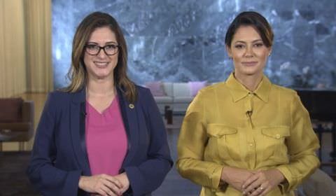 Ministra e primeira-dama apresentam ações do governo destinadas a mães