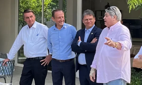 Bolsonaro confirma Datena ao Senado na chapa de Tarcísio