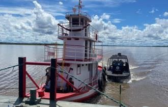 PF faz apreesão de drogas e armas na fronteira entre Colômbia e Amazonas