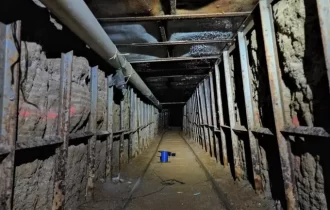 ‘Túnel sofisticado’ do narcotráfico é descoberto na fronteira EUA-México