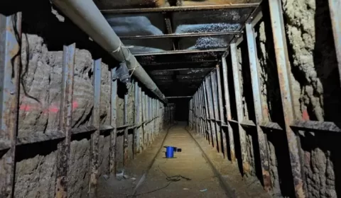 ‘Túnel sofisticado’ do narcotráfico é descoberto na fronteira EUA-México