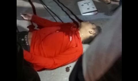 Veja Vídeo: homem é morto a tiros no bairro Gilberto Mestrinho