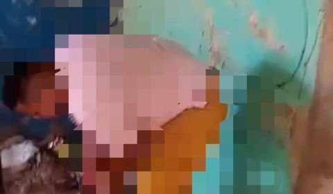 Vídeo: homens que agrediram mulher grávida são disciplinados pelo tribunal do crime