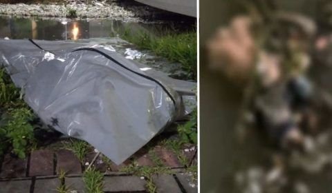 Vídeo mostra segundo corpo sendo encontrado neste domingo em Manaus