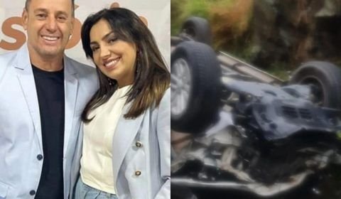Cantora gospel Eyshila e marido sofrem acidente de carro