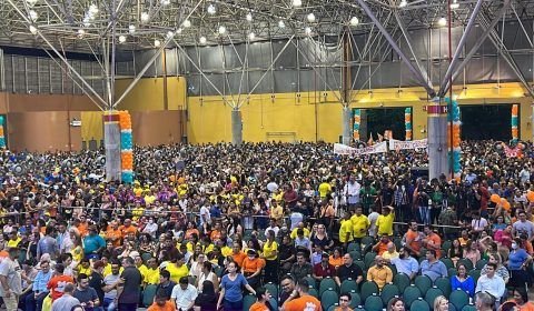 David Almeida leva multidão em evento do Avante que selou apoio a Wilson Lima