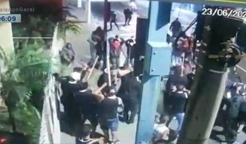 Homem morre em briga de torcedores do São Paulo e do Corinthians na Grande SP