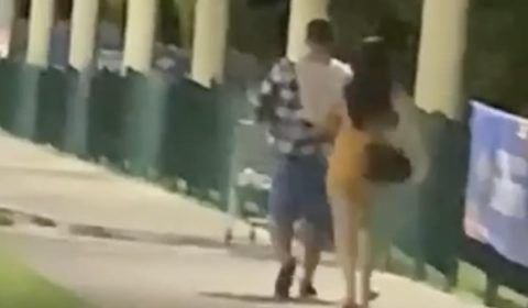 Morena descobre que namorado está apaixonado pelo ‘tambaqui’ da amante e faz maior barraco no shopping ; veja vídeo