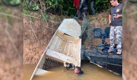 Perícia no barco em que estavam Dom e Bruno começará nesta 5ª
