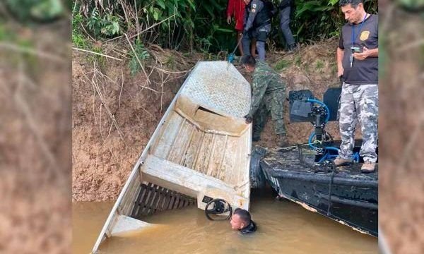 Perícia no barco em que estavam Dom e Bruno começará nesta 5ª