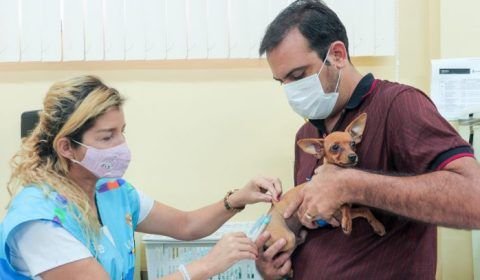 Prefeitura amplia horário de oferta de vacina antirrábica em unidade móvel do CCZ