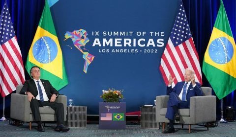 Presidentes Bolsonaro e Biden fazem reunião bilateral nos EUA