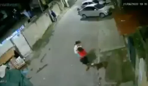 Vídeo: câmera flagra menino de 9 anos sendo atacado por pitbull
