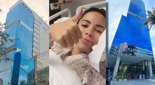 Como é o quarto de Anitta no luxuoso ‘hospital do Bolsonaro’