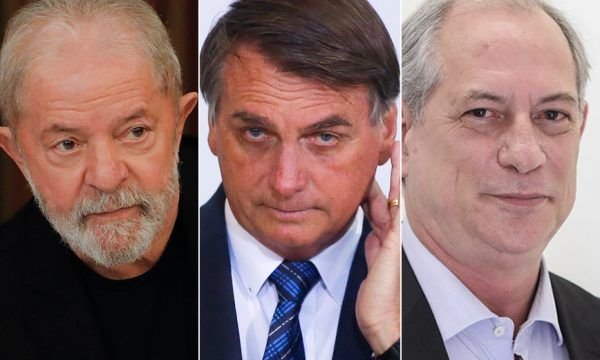 Pesquisa Quaest para presidente: Lula tem 45%; Bolsonaro, 31%; e Ciro, 6%