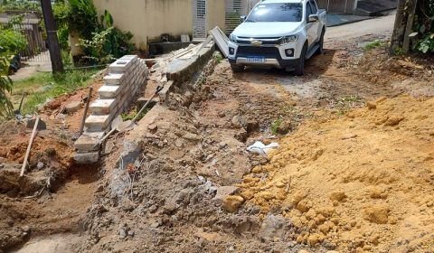 Prefeitura de Manaus recupera rede de drenagem no bairro Dom Pedro