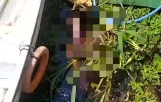 Vídeo: corpo é encontrado boiando em Manaus