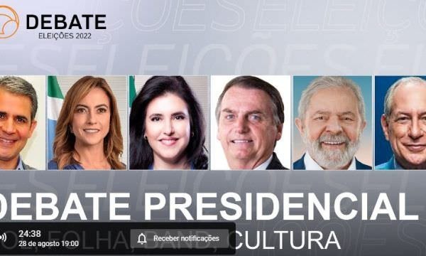 1º debate para presidente: horário, como assistir, candidatos e regras